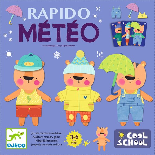 Djeco Spiel Rapido Météo