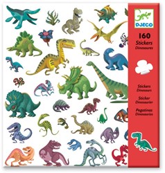 Djeco Sticker Dinosaurier - 160 Stück FSC Papier