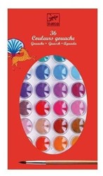 Djeco Farbpalette 36 color cakes - Deckfarben für Kinder