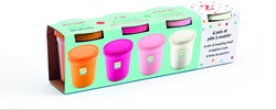 Djeco DJ09026 moldear 4 botes de Pasta Sweet Kunst und Handwerk, bunt