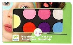 Djeco DJ09231 Make-up-Malset und Zubehör, gemischt