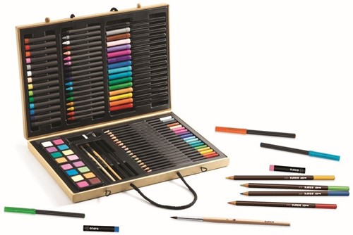 DJECO Big box of colours - 36,5 x 26 x 4 cm