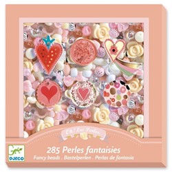 DJECO DJ09855 Abalorios Corazones Charms