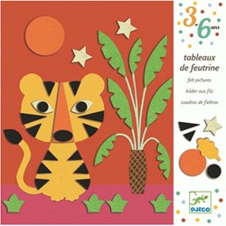 Djeco DJ09864 Kleine Kinder – Collagen, Mehrfarbig