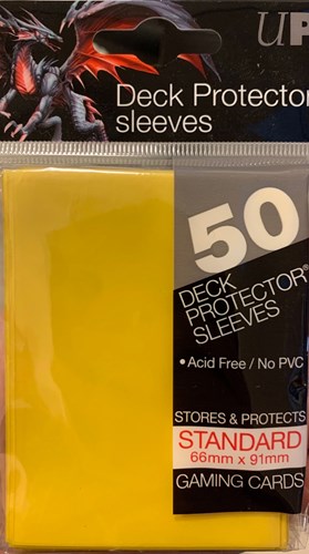 Ultra Pro Karten Schutzhüllen gelb - 50 Stück Trading Cards Sleeves-2