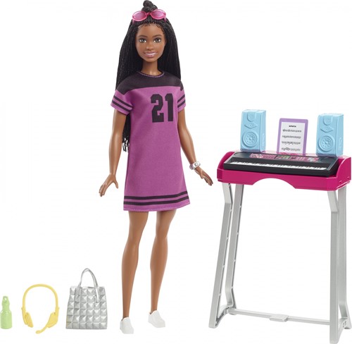 Barbie Big City Big Dreams Brooklyn Recording  Studio speelset