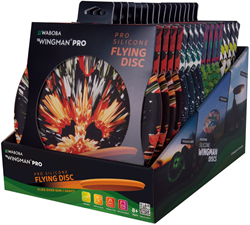 Waboba Frisbee Wingman Pro - großer Silikon-Flugdisc 8.2 Zoll