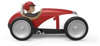 Baghera Spielzeugauto - Retro Rennwagen rot - Mini Auto für Kinder-3