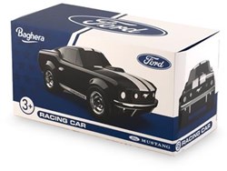 Baghera Spielzeugauto Ford Mustang schwarz - klassisches Spielzeugauto