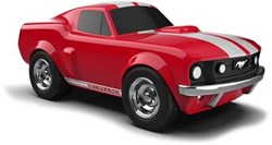 Baghera Spielzeugauto Ford Mustang rot - Vintage Spielzeugauto für Kinder