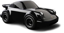 Baghera Porsche Spielzeugauto 911 schwarz - klassisches Design Spielzeug