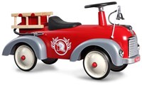 Baghera Rutschauto - Feuerwehrwagen Retro Kinderauto rot-2