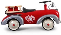 Baghera Rutschauto - Feuerwehrwagen Retro Kinderauto rot-3