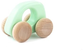 Bajo Holzspielzeugauto Mini car - buntes nachhaltiges Spielzeugauto