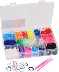 Glow2B Spielwaren 5620082 Loom's 1.440pcs. Box sortiert.