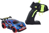 Roadstar RC Bestuurbare Rally Auto met Licht 2.4GHz Blauw, 13cm-2