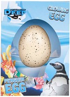 Destination Deep Ei met Groeiende Pinguin, 6cm