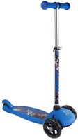 3-Rad Kinderroller Street Rider mit verstellbarem Lenker und Abec 7 blau-2