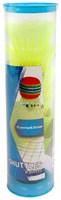 Gametime Nylon Shuttle Geel met Foam Kop 6st.