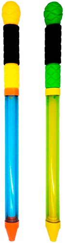 Wasserpistole transparent 50cm Spielzeug Sun Fun mehrfarbig