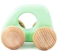 Bajo Holzspielzeugauto Mini car - buntes nachhaltiges Spielzeugauto-3