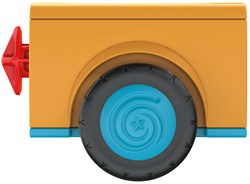 Toddys Spielzeugauto Adam Addy - kombinierbar - buntes Kinderspielzeug