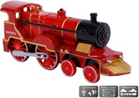 Die-cast Lokomotive Spielzeug mit Licht und Sound, 14cm, Pull-back Zug-3
