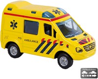 Ambulance Spielzeugauto Die-Cast Pull-Back 8 cm mit Mercedes-Benz Design-3