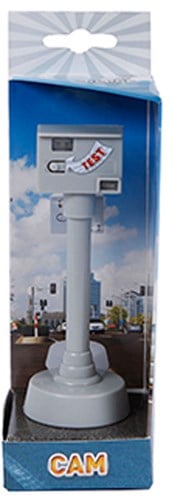 Kids GLOBE Spielzeug Blitzer mit Licht und Sound 12cm Verkehrsspielzeug