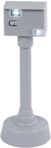 Kids GLOBE Spielzeug Blitzer mit Licht und Sound 12cm Verkehrsspielzeug-2