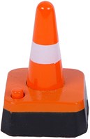 Kids GLOBE Verkehrskegel mit Licht 4cm Spielzeug Kegel-2