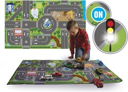 Kids Globe Speelkleed Verkeer met Led verkeerslichten