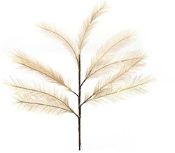 HBX natural living Deko Pampasgras Zweig LED Beleuchtung 72cm braun