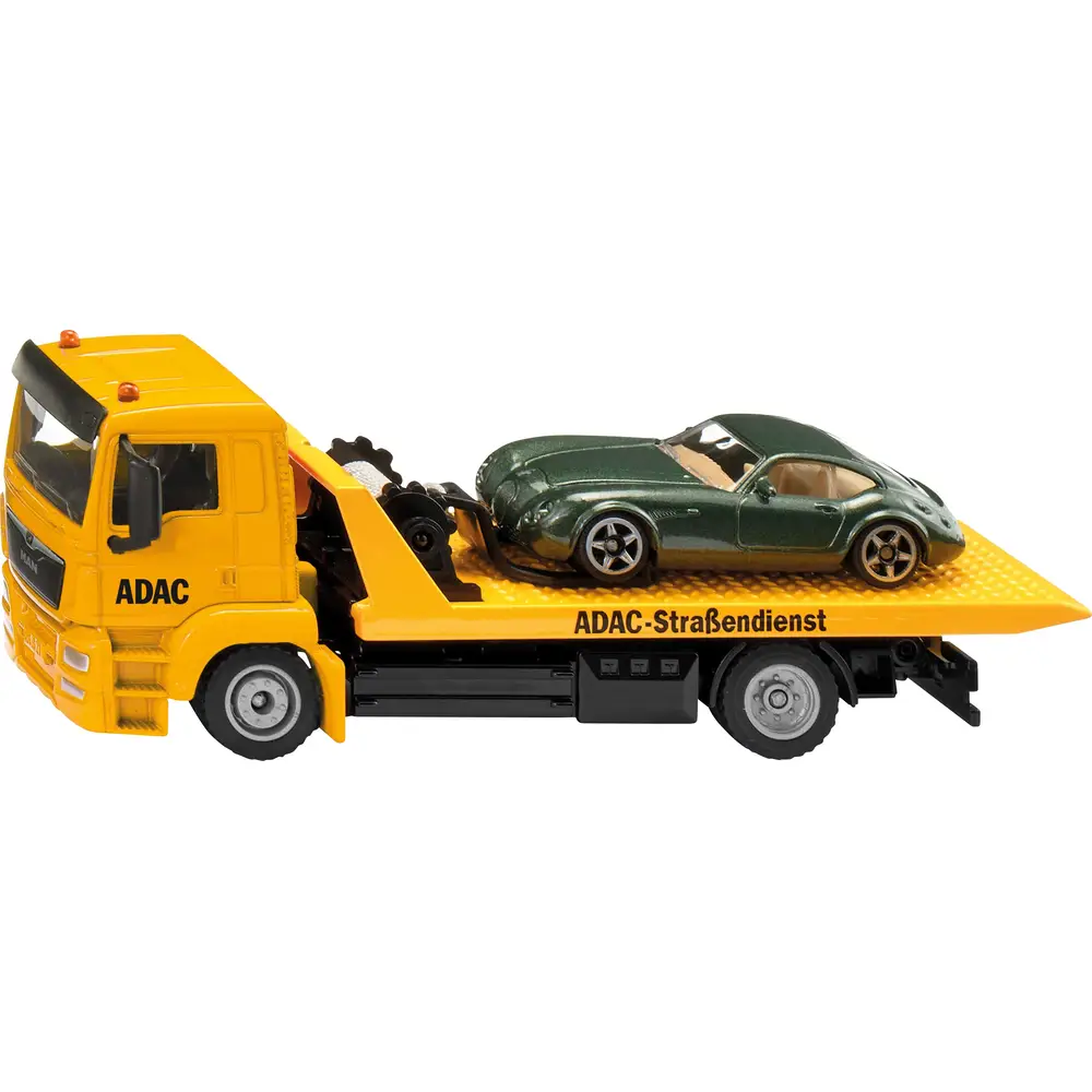 Siku ADAC Abschleppwagen Spielzeugauto 1:55 Maßstab gelb