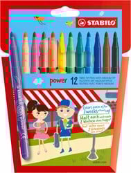 STABILO Power Filzstift Medium Mehrfarbig 12 Stück(e)