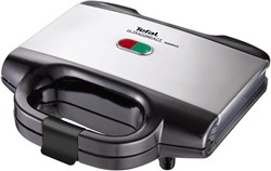 Tefal Sandwichmaker Edelstahl ultrakompakt 700W Antihaft sicher
