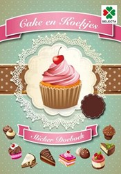Cake en Koekjes Sticker Doeboek kreatives Stickerbuch für Kinder