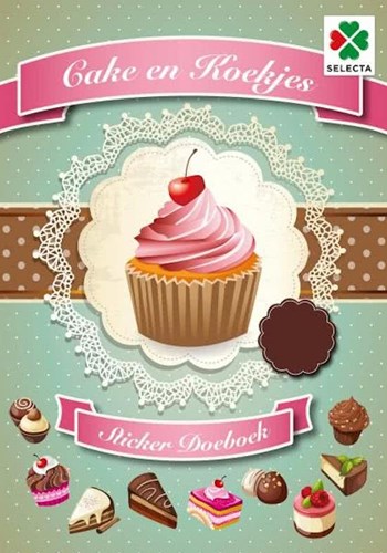 Cake en Koekjes Sticker Doeboek kreatives Stickerbuch für Kinder