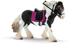 Bullyland Spielzeug Pferd Tinker Stute - handbemalt - 12 cm