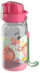 Haba Trinkflasche Prinzessin und Pferd 400 ml BPA-frei Kinderflasche