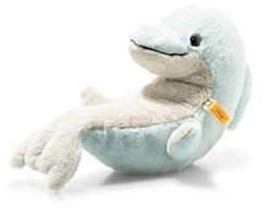 Steiff Plsch Denny Delfin, hellblau - 32 cm