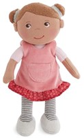 Haba Kuschelpuppe Camila - weiche Stoffpuppe 25 cm für Babys und Kinder