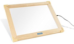 Guidecraft LED Lichttisch pädagogisches Spielzeug mehrfarbig USB