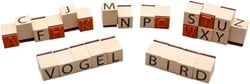 Alphabet stamps