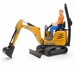Bruder Bagger JCB 8010 CTS mit Fahrer Bauspielzeug