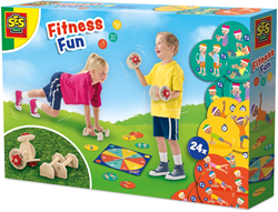 SES Fitness-Spielzeugset für Kinder - Sport und Balance Spiel