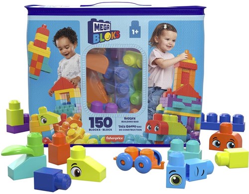 Mega Bloks - Grote Bouwtas 150st