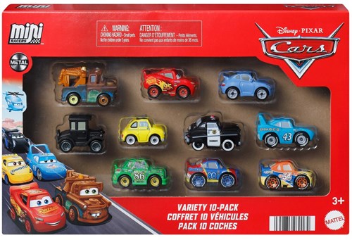 Cars Mini Racers - 10st.