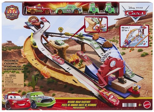 Mattel Spielzeug - Disney Pixar Cars 2025 Driver Playset Rennbahn