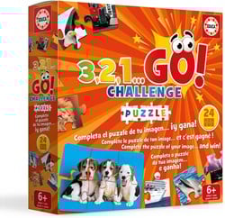 Educa 3,2,1 Go Challenge Puzzle - 24 Teile